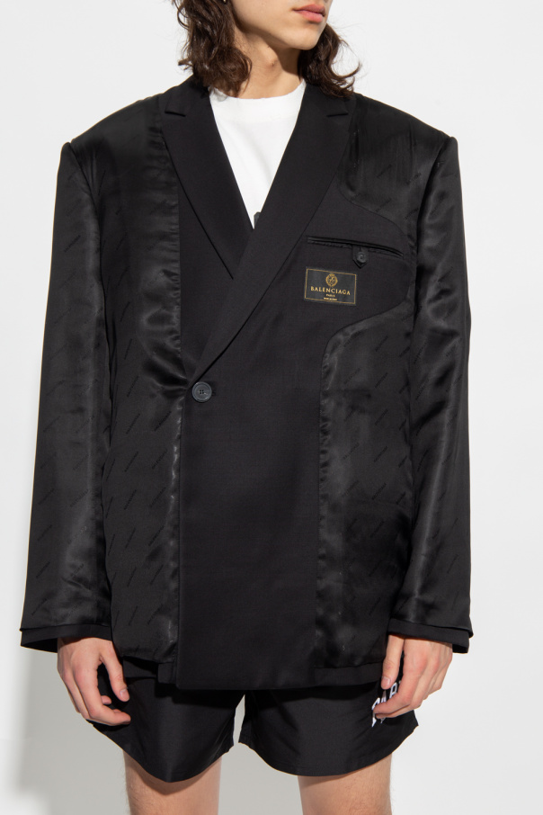 mfw | New: Seamless Tailored Jacket from Balenciaga Spring25